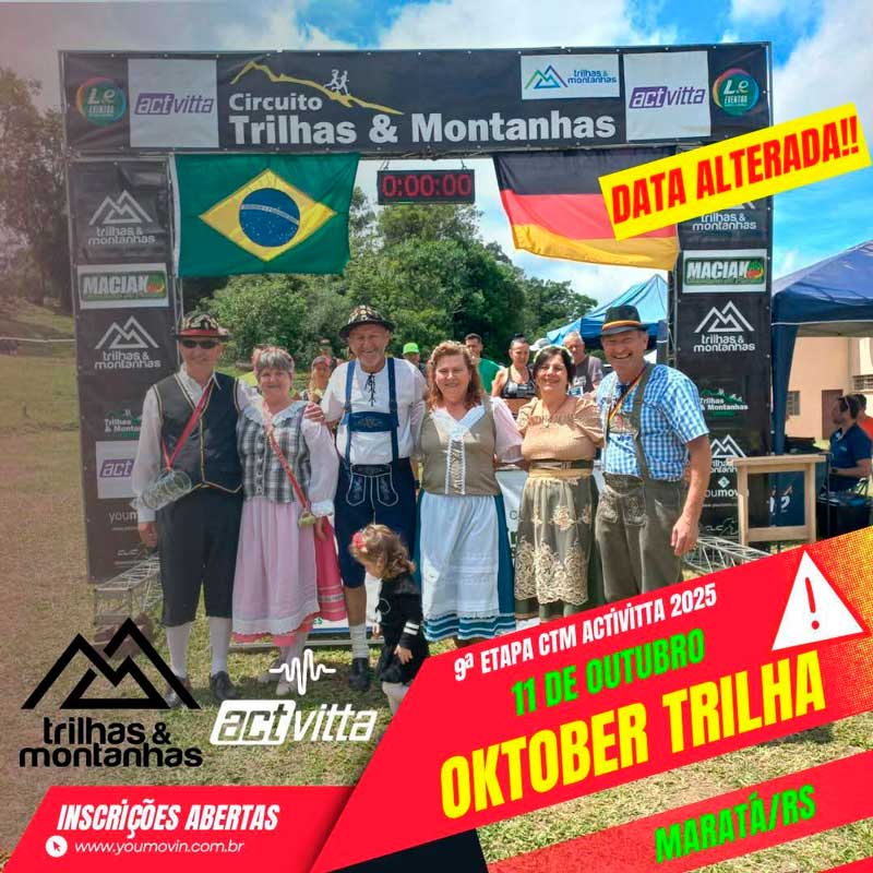 10ª ETAPA CTM RS 2025 – OKTOBER TRILHA MARATA