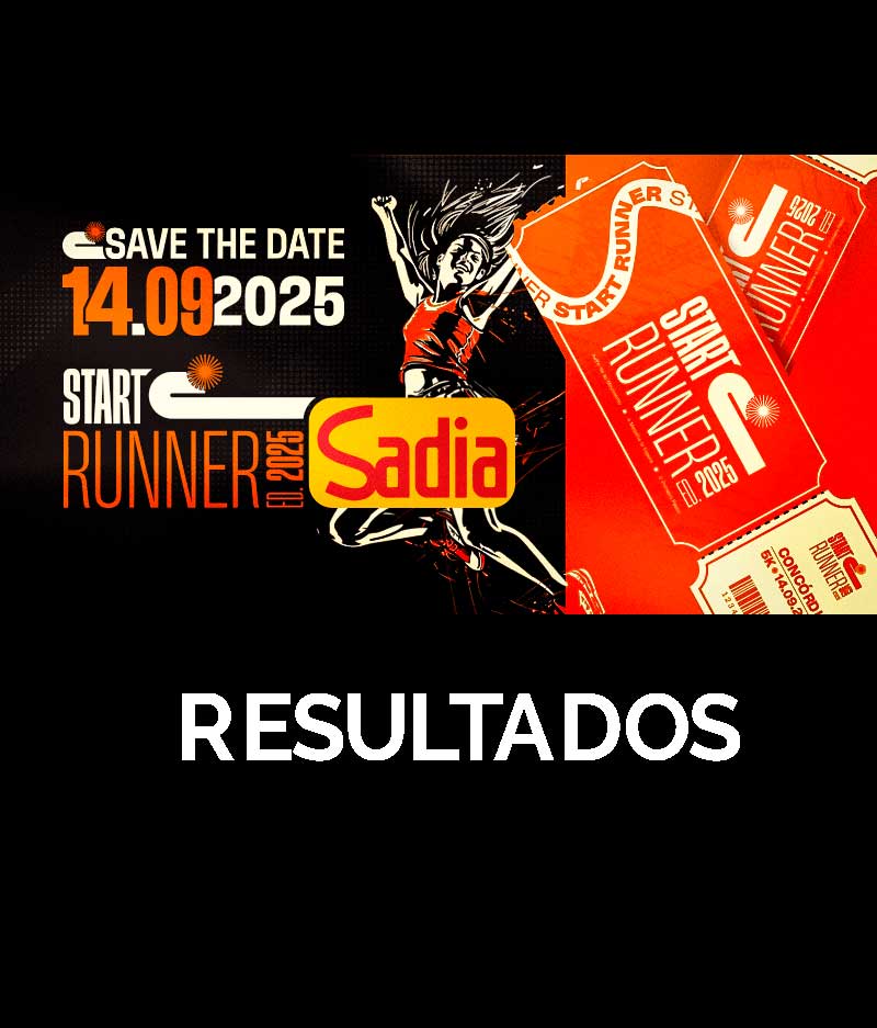 RESULTADOS START RUNNER 2025 SADIA