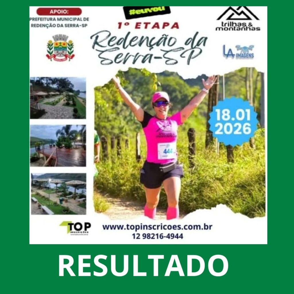RESULTADO| CTM SP| 1ª ETAPA- Redenção da Serra