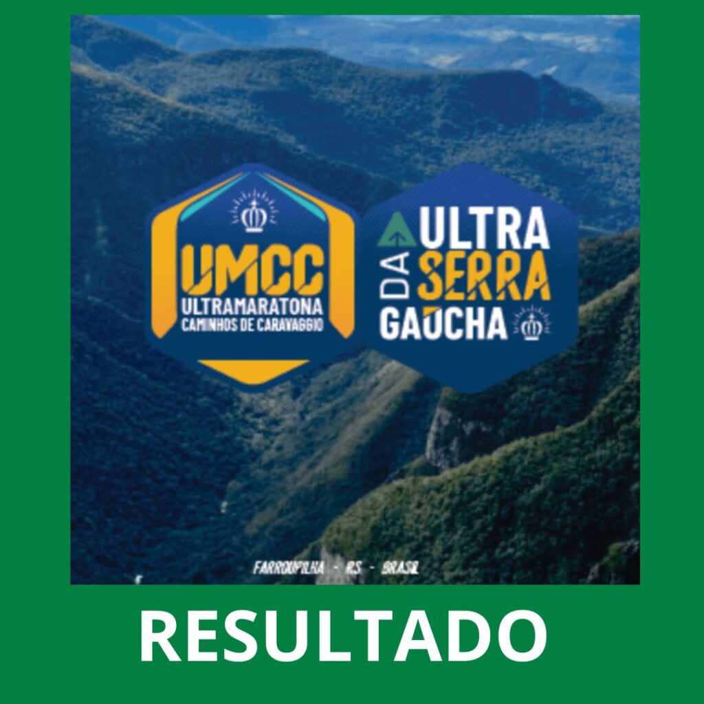 RESULTADO| UMCC-UltraMaratona Caminhos de Caravaggio- Gringos Eventos