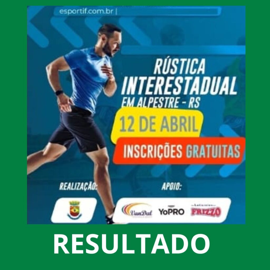 RESULTADO- Rustica Interestadual