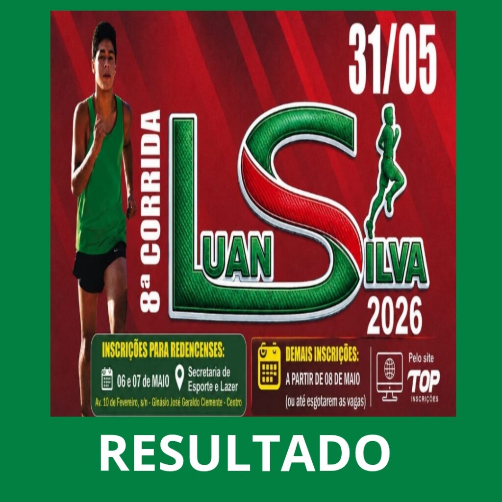 RESULTADO- 8ª Corrida Luan Silva